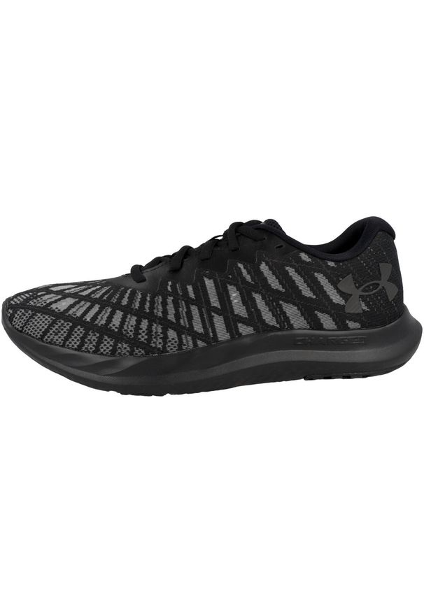 Buty do biegania męskie Under Armour Charged Breeze 2. Kolor: czarny. Materiał: guma