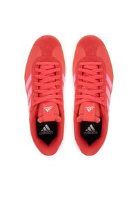 Adidas - adidas Sneakersy VL Court 3.0 JS2056 Czerwony. Kolor: czerwony. Materiał: materiał #3