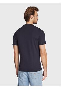 Guess T-Shirt M3RI03 I3Z14 Granatowy Slim Fit. Kolor: niebieski. Materiał: bawełna #4