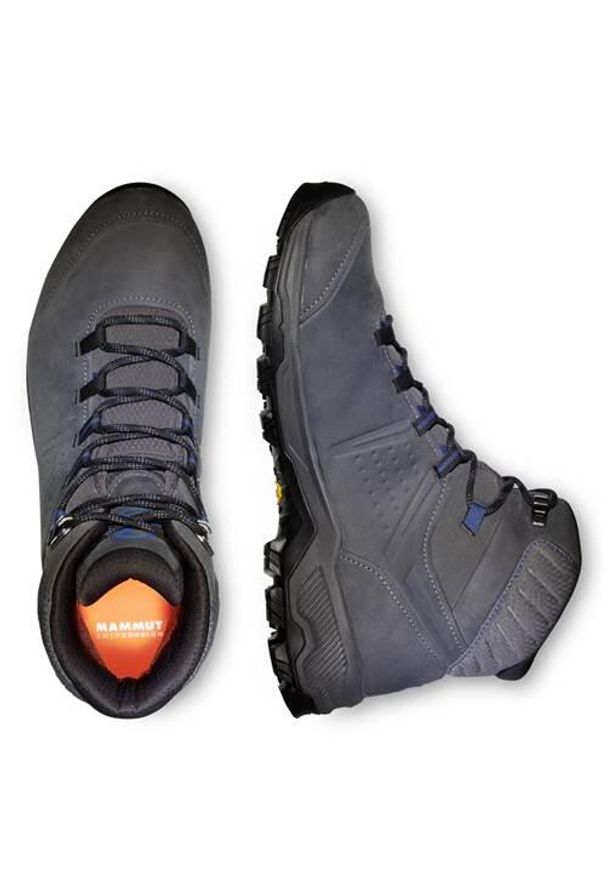 Buty trekkingowe męskie Mammut Mercury Iv Mid Gtx. Wysokość cholewki: za kostkę. Kolor: czarny. Materiał: zamsz, syntetyk, materiał. Szerokość cholewki: normalna. Sport: turystyka piesza