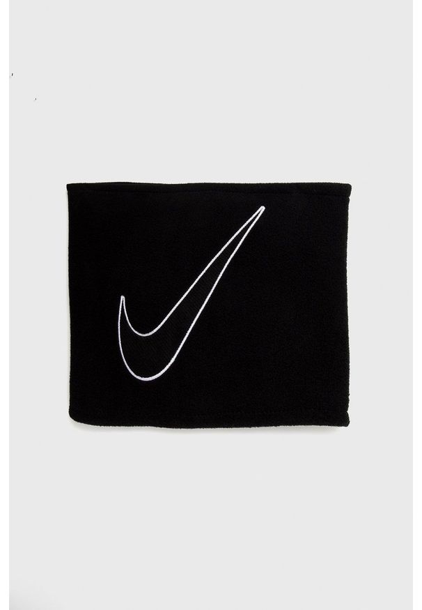 Nike Komin kolor czarny z aplikacją. Kolor: czarny. Wzór: aplikacja