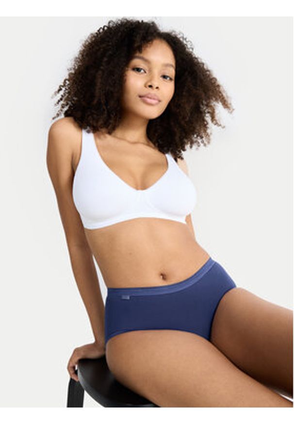 Sloggi Komplet bokserek Basic 10107163 Kolorowy. Materiał: bawełna. Wzór: kolorowy