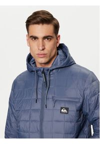 Quiksilver Kurtka przejściowa Check Mate EQYJK04095 Niebieski Regular Fit. Kolor: niebieski. Materiał: syntetyk