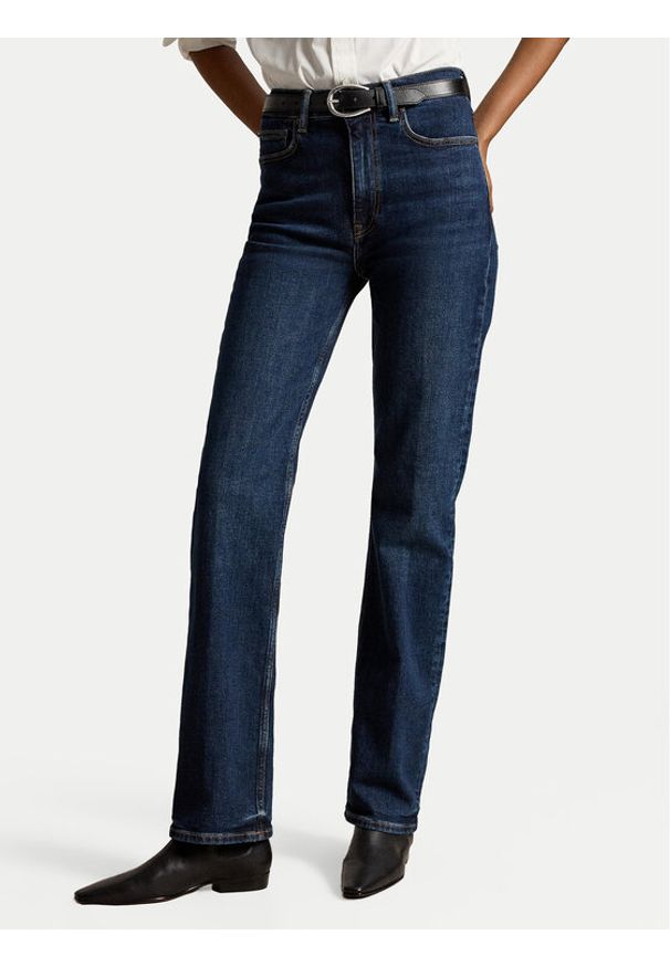 Polo Ralph Lauren Jeansy 211969407001 Granatowy Regular Fit. Kolor: niebieski