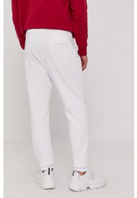 Armani Exchange Spodnie 8NZPPA.ZJ1ZZ męskie kolor biały gładkie. Kolor: biały. Wzór: gładki #2
