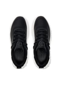 DKNY Sneakersy K1522639 Czarny. Kolor: czarny. Materiał: materiał #4