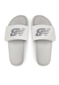 New Balance Klapki SWA200B3 Szary. Kolor: szary. Materiał: syntetyk
