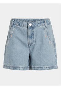 Vila Szorty jeansowe Caliste 14095715 Niebieski Regular Fit. Kolor: niebieski. Materiał: bawełna #3