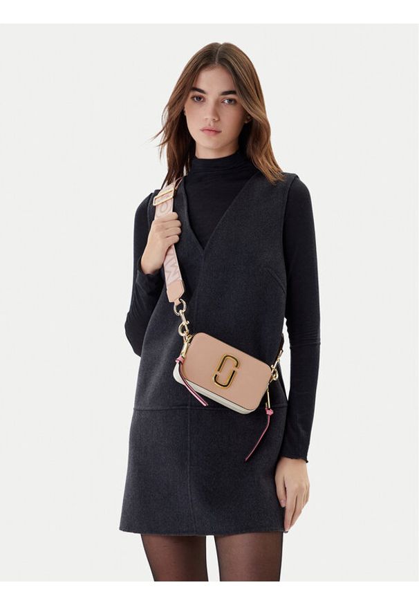 MARC JACOBS - Marc Jacobs Torebka The Snapshot 2S3HCR500H03 Różowy. Kolor: różowy. Materiał: skórzane