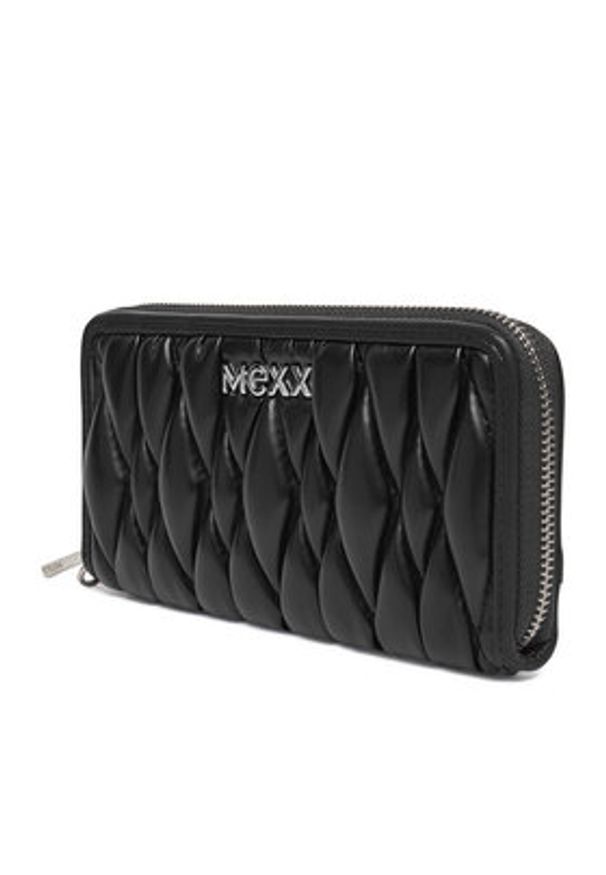 MEXX Portfel CEO-MEXX-W1-001-AW25 Czarny. Kolor: czarny. Materiał: materiał
