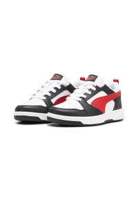Buty Sportowe Dziecięce Puma Rebound V6 Lo Ps. Kolor: biały, czerwony, wielokolorowy, czarny #1