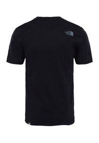 The North Face T-Shirt Easy NF0A2TX3 Czarny Regular Fit. Kolor: czarny. Materiał: bawełna