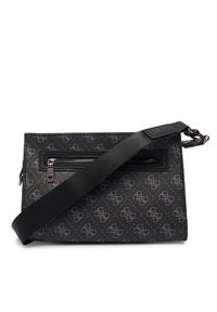 Guess Saszetka HMMILO P6157 Czarny. Kolor: czarny. Materiał: skóra #5