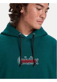 Quiksilver Bluza Double Up EQYFT05155 Czerwony Oversize. Kolor: czerwony. Materiał: bawełna #2