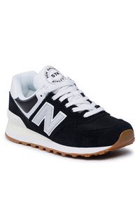 New Balance Sneakersy U574UG2 Czarny. Kolor: czarny. Materiał: zamsz, skóra. Model: New Balance 574