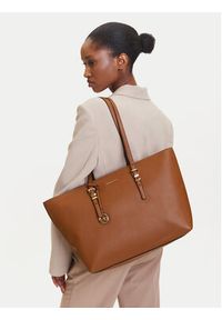 MICHAEL Michael Kors Torebka Quinn 30T5GQNT9L Brązowy. Kolor: brązowy. Materiał: skórzane #5