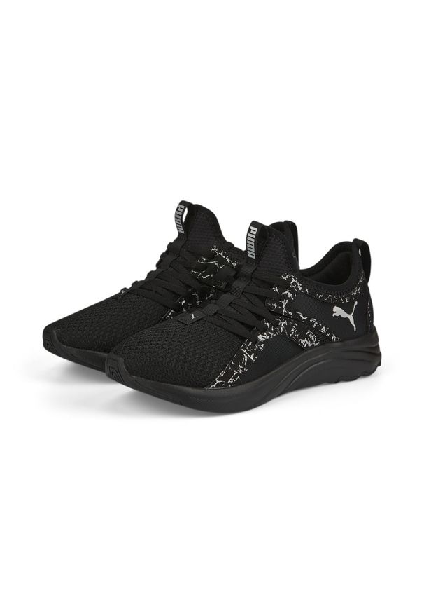 Puma Buty Softride Sophia Marble 37737501. Kolor: czarny