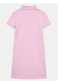 Lacoste Sukienka codzienna EJ2816 Różowy Regular Fit. Okazja: na co dzień. Kolor: różowy. Materiał: bawełna. Typ sukienki: proste. Styl: casual #3