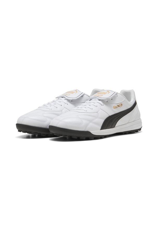 Puma - Buty piłkarskie unisex KING TOP TT PUMA. Kolor: czarny, biały, wielokolorowy. Sport: piłka nożna