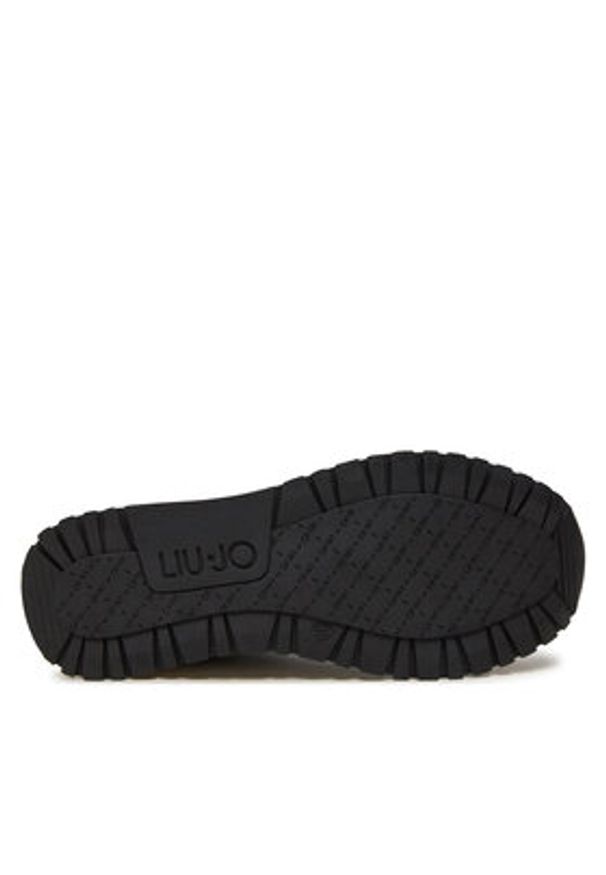 Liu Jo Sneakersy Johanna 01 BF4027 PX523 Czarny. Kolor: czarny. Materiał: skóra, zamsz