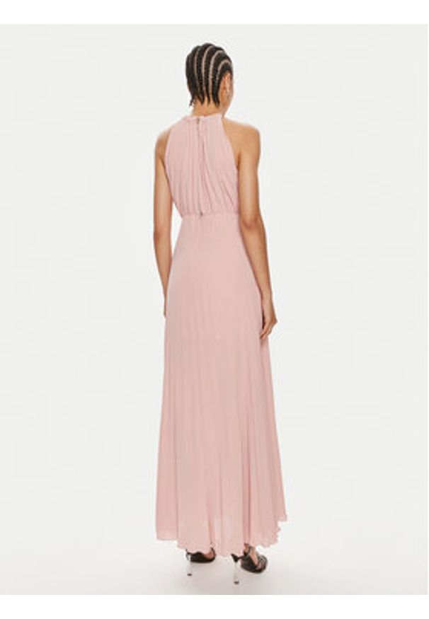 Liu Jo Sukienka wieczorowa CA4216 TS055 Różowy Regular Fit. Kolor: różowy. Materiał: syntetyk. Styl: wizytowy