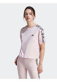 Adidas - adidas T-Shirt IL5870 Różowy Loose Fit. Kolor: różowy. Materiał: bawełna #1