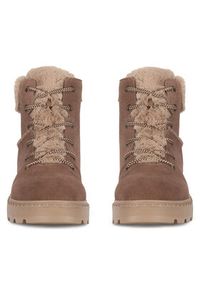 Rieker Trzewiki 70402-24 Brązowy. Kolor: brązowy. Materiał: zamsz, skóra #5