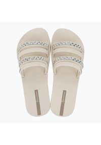 Klapki damskie Ipanema Chic Slide. Kolor: beżowy