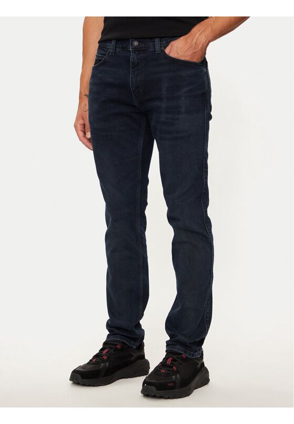 Hugo Jeansy 50522152 Granatowy Slim Fit. Kolor: niebieski