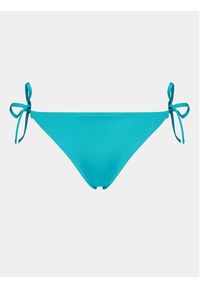 Calvin Klein Swimwear Dół od bikini KW0KW02349 Niebieski. Kolor: niebieski. Materiał: syntetyk