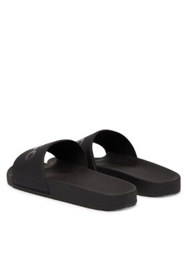 Hugo - HUGO Klapki Timein 50563418 Czarny. Kolor: czarny. Materiał: syntetyk