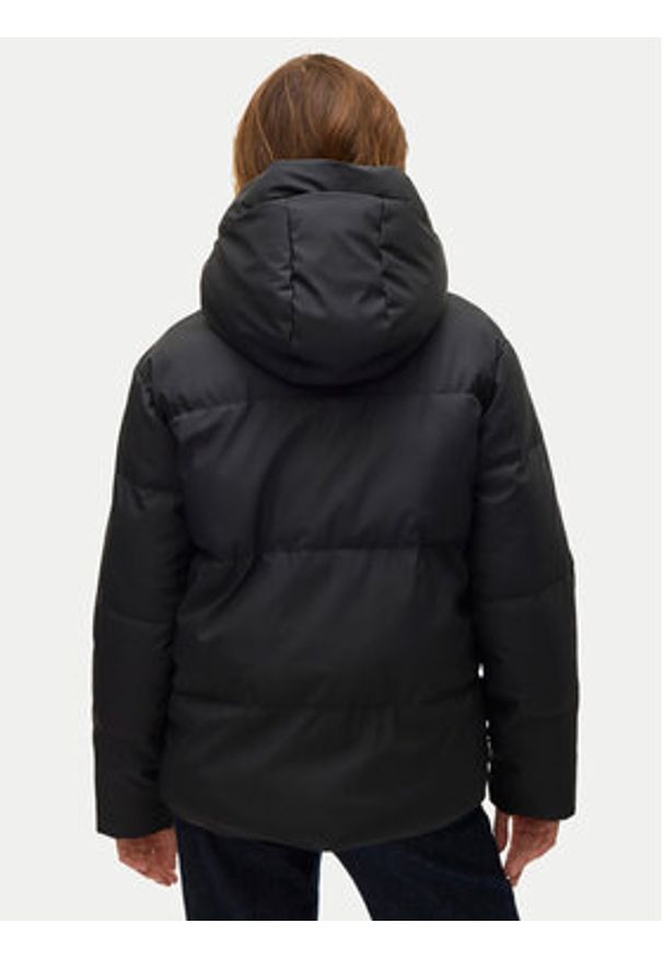 Vero Moda Kurtka zimowa Greta Kylie 10311315 Czarny Regular Fit. Kolor: czarny. Materiał: skóra. Sezon: zima