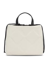 Calvin Klein Torebka Quilt Shopper_Canvas K60K611756 K60K611756 Écru. Materiał: skórzane