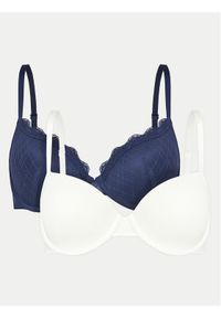 Dorina Komplet 2 biustonoszy z fiszbiną Imani FXTT0043ME022 Kolorowy. Materiał: syntetyk. Wzór: kolorowy #1