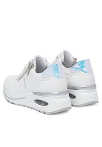 Remonte Sneakersy D2H01-80 Biały. Kolor: biały. Materiał: materiał, syntetyk