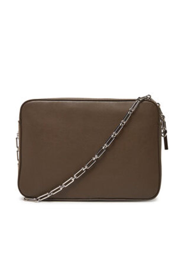 Calvin Klein Torebka Ck Pocket Camera Bag K60K613089 Brązowy. Kolor: brązowy. Materiał: skórzane