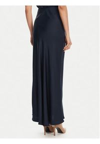 ViCOLO Spódnica maxi TD0472 Granatowy Slim Fit. Kolor: niebieski. Materiał: wiskoza #3