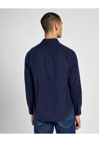 Lee - MĘSKA KOSZULA LEE SURE SHIRT REAL INDIGO 112355732 L66N008547