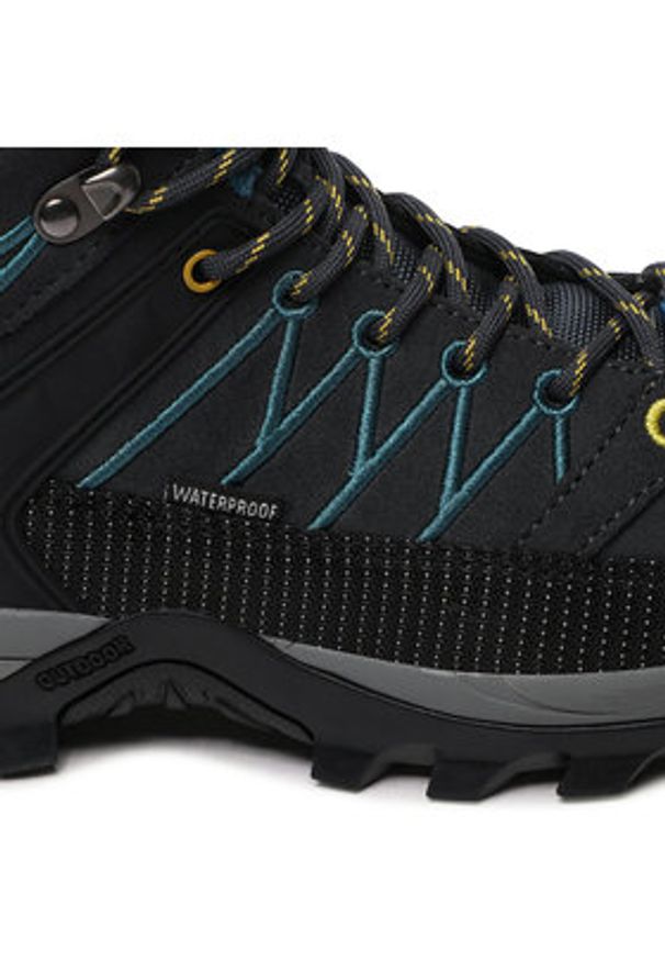 CMP Trekkingi Rigel Mid Trekking Shoe Wp 3Q12947 Szary. Kolor: szary. Materiał: skóra, zamsz. Sport: turystyka piesza