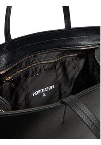 Patrizia Pepe Torebka 8B0235/L001-K470 Czarny. Kolor: czarny. Materiał: skórzane