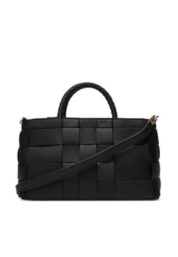 Guess Torebka Maylee HWWG96 61060 Czarny. Kolor: czarny. Materiał: skórzane