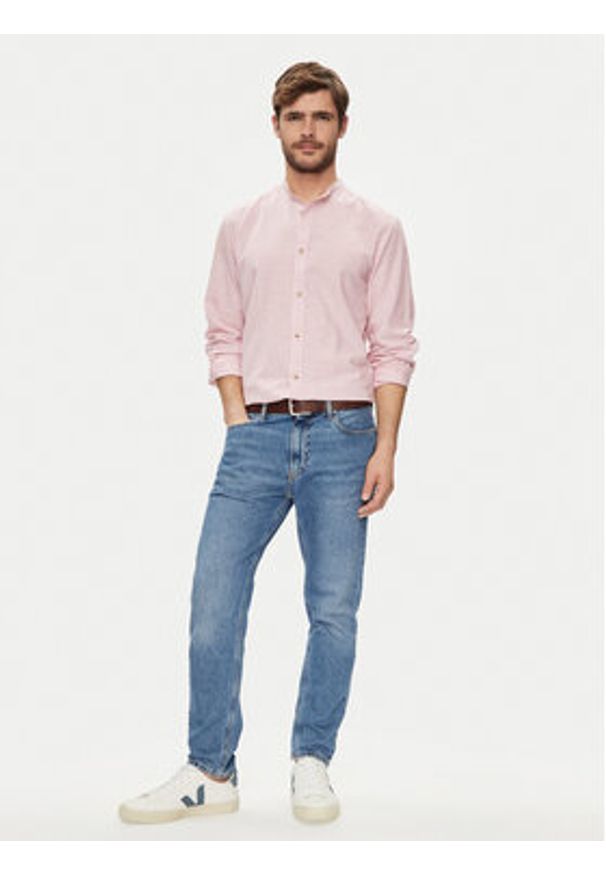 Jack & Jones - Jack&Jones Koszula Summer 12248385 Różowy Comfort Fit. Kolor: różowy. Materiał: bawełna