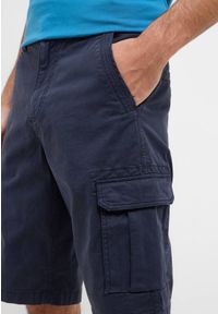 Mustang - MĘSKIE SZORTY CARGO MUSTANG Houston Cargo Shorts - Navy Blazer 1016460 5324
