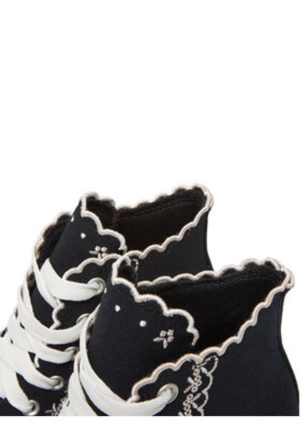 Converse Trampki Chuck Taylor All Star Wedge A13546C Czarny. Kolor: czarny. Materiał: materiał