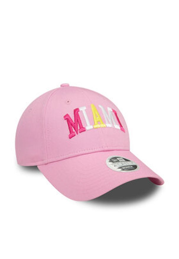 New Era Czapka z daszkiem 9Forty Newe 60565466 Różowy. Kolor: różowy. Materiał: materiał