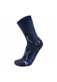 UYN - Skarpety trekkingowe męskie Uyn Trekking Explorer Light Socks. Kolor: niebieski. Sport: turystyka piesza