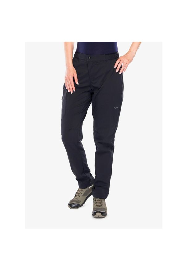 Haglöfs - Spodnie turystyczne damskie Haglofs L.I.M Fuse II Pant. Kolor: czarny. Sport: turystyka piesza