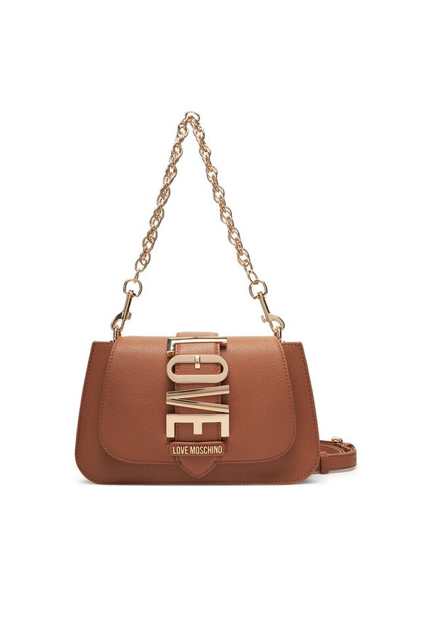 Love Moschino - Torebka LOVE MOSCHINO. Kolor: brązowy