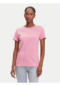 BOSS T-Shirt C_Esogo_1 50506973 Różowy Slim Fit. Kolor: różowy. Materiał: bawełna