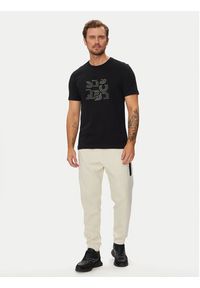 BOSS - Boss T-Shirt 50519350 Czarny Regular Fit. Kolor: czarny. Materiał: bawełna #3